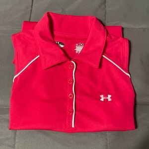 Under Armour golf shirt. Size Medium